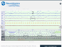 Tablet Screenshot of neurotronics.com